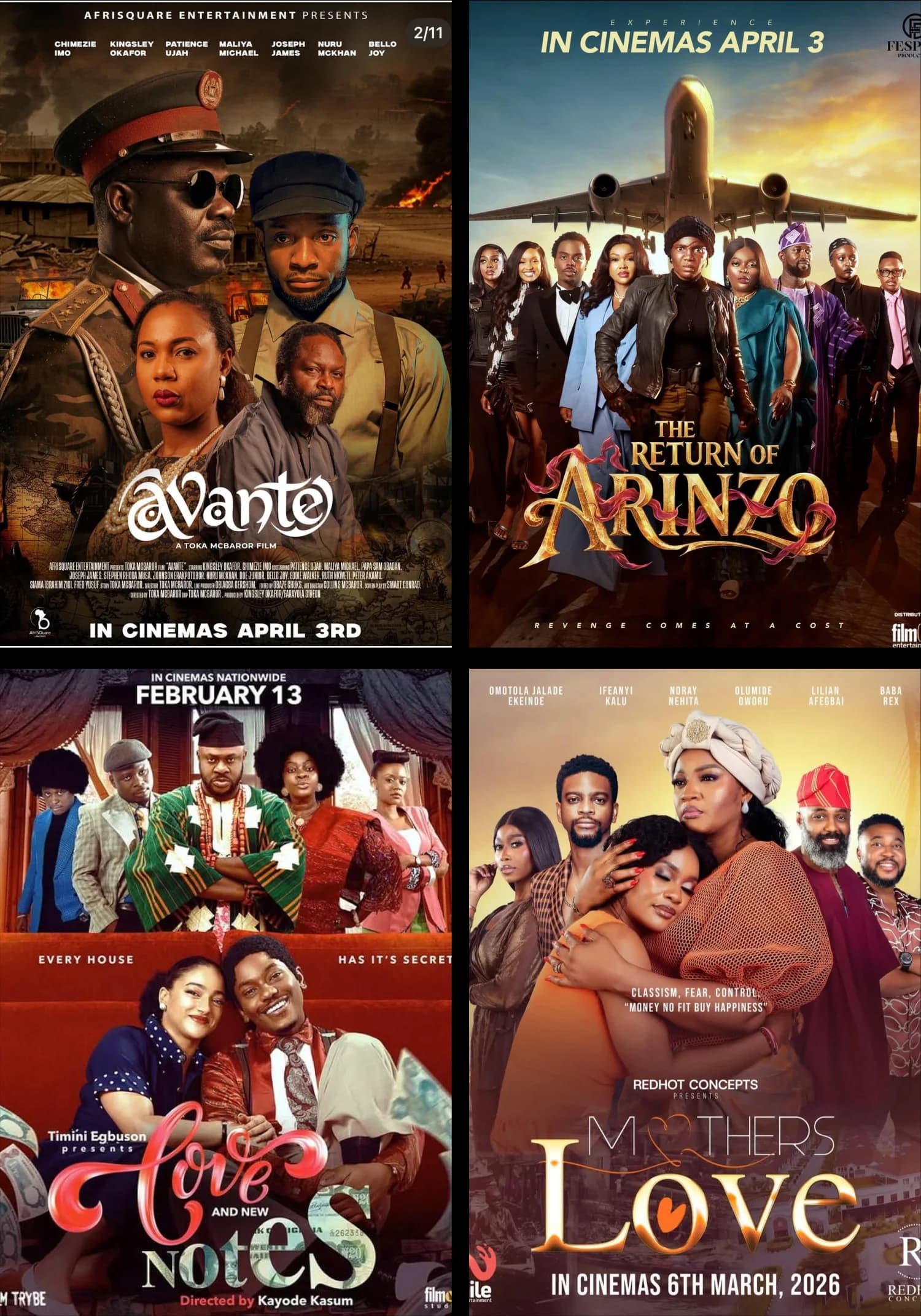 Movies: What's Showing Now!